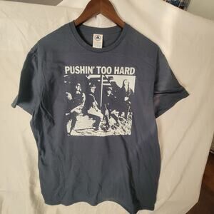 the Seeds    band   t shirt size Large Navy